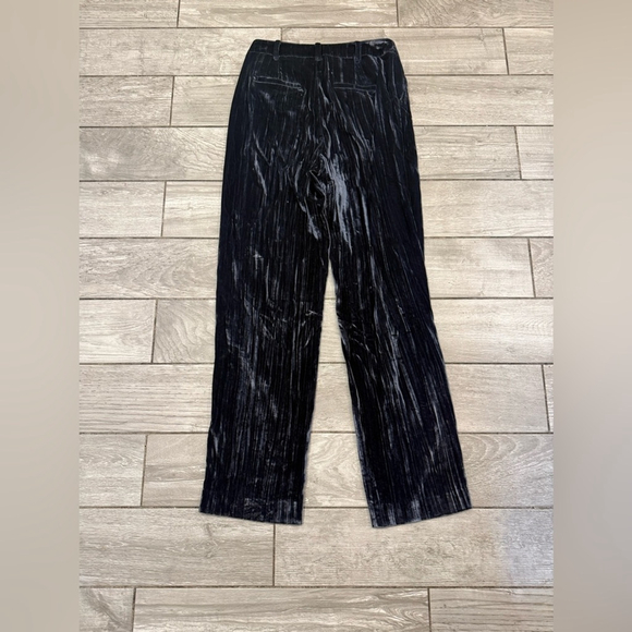 Cinq à Sept Collin’s Midnight Velvet Wide Leg Pants - Picture 7 of 11